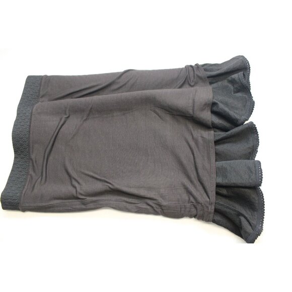 Anthropologie Postmark women's textured pull on Basal Flounced ruffle skirt S - Picture 6 of 12